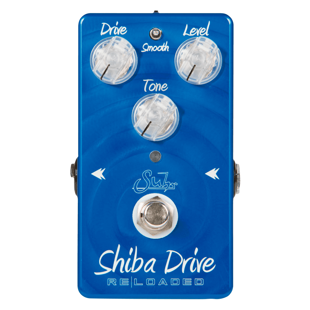 Suhr Shiba Reloaded - Pedal de Guitarra | En julio de 2009, enviamos nuestro primer pedal Shiba Drive. Shiba fue diseñado para proporcionar a los músicos una variedad de ritmos gruesos y cálidos tonos principales de canto. El Shiba Drive ganó gran popular