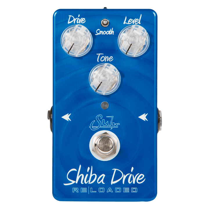 Suhr Shiba Reloaded - Pedal de Guitarra | En julio de 2009, enviamos nuestro primer pedal Shiba Drive. Shiba fue diseñado para proporcionar a los músicos una variedad de ritmos gruesos y cálidos tonos principales de canto. El Shiba Drive ganó gran popular