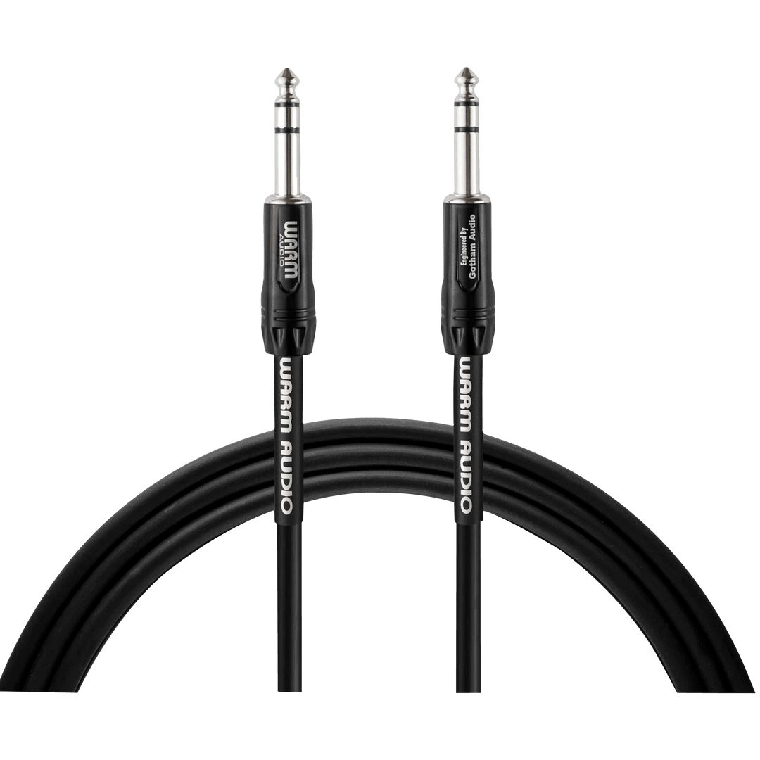 Warm Audio Pro-TRS-10' (3m) - Cable | En Warm, siempre ponemos a los clientes al frente y al centro en nuestra toma de decisiones. Usted es la razón por la que dedicamos tanto tiempo y esfuerzo a garantizar que los productos que lanzamos al mercado suenen