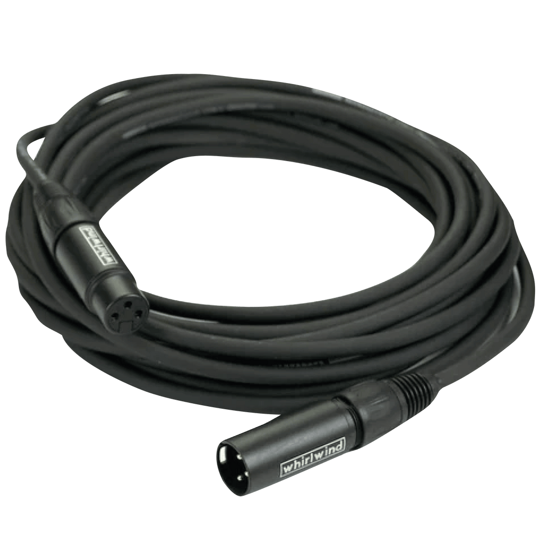 Whirlwind MK410 - Cable balanceado de micrófono 3 Mts | Los cables de micrófono de la serie MK de Whirlwind se construyen con el cable Accusonic + 2 y están equipados con conectores Whirlwind XLR para garantizar un rendimiento superior del cable año tras