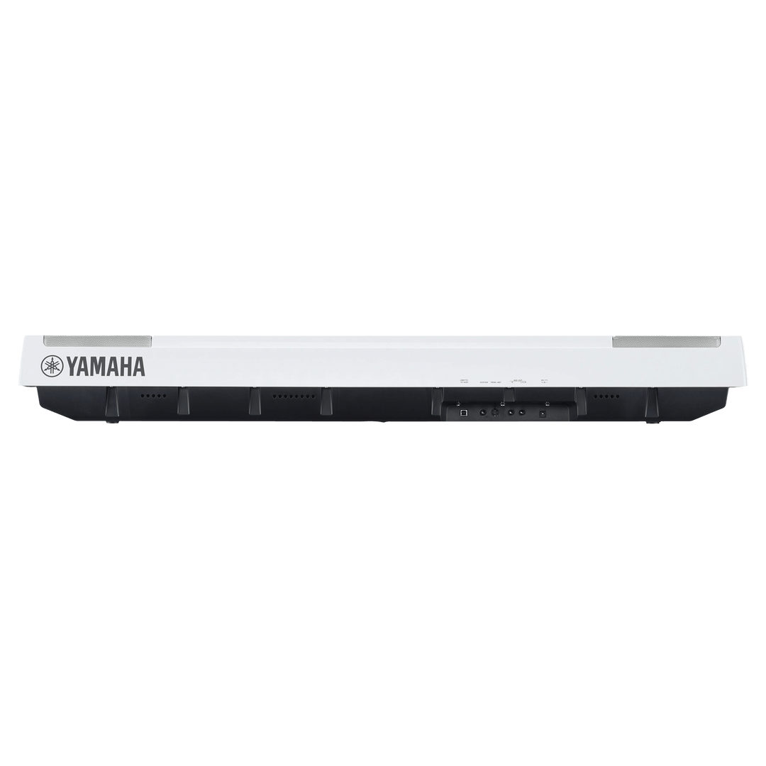 Yamaha P-125 White - Piano Digital | El Yamaha P-125 W es un piano digital compacto que combina una interpretación pianística excelente con un nuevo diseño sencillo y minimalista. Fácilmente transportable y muy accesible; la versatilidad de este instrumen