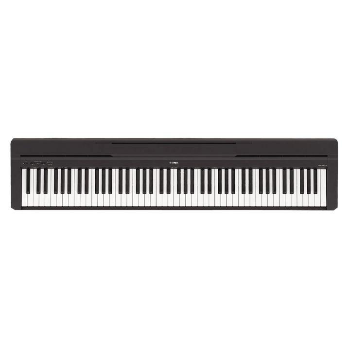 Yamaha P-45B - Piano Digital | El nuevo Yamaha P-45B es un piano simple, fácil de tocar que ofrece un sonido auténtico de piano. Su teclado de 88 teclas contrapesadas GHS (Graded Hammer Standard), tiene un tacto más pesado en los bajos y más ligero en los