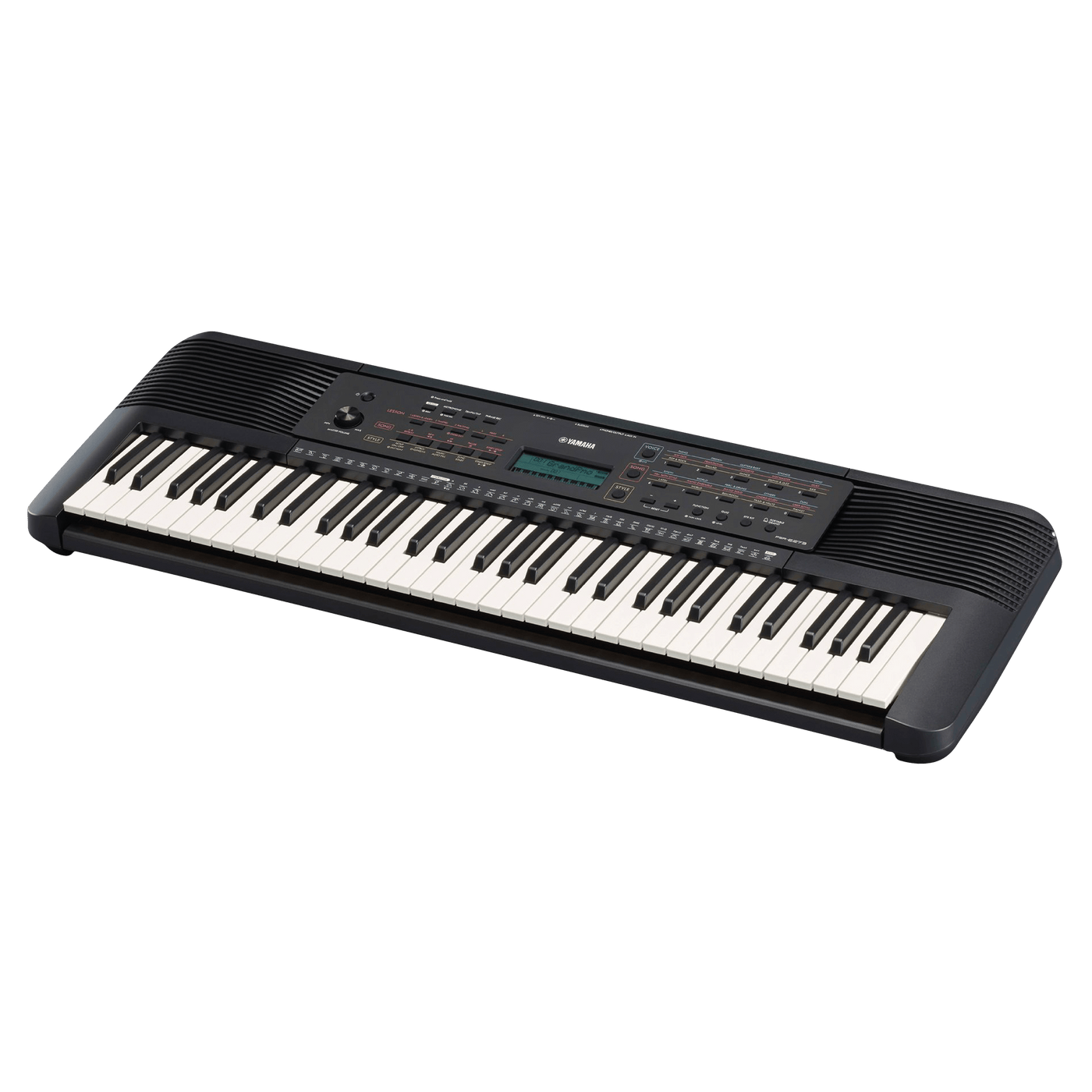 Yamaha PSR-E273 - $179990 - Gearhub - El teclado portátil PSR-E273 para principiantes es a la vez una herramienta de aprendizaje y un instrumento musical. Combina sonidos y estilos de calidad Yamaha con prácticas lecciones de aprendizaje para que los primerizos desarrollen su potencial y el placer por aprender a tocar un instrumento. Las funciones educativas del PSR-E273 garantizan un progreso rápido, haciendo del aprendizaje algo tan divertido, que tus hijos nunca se cansarán de tocar. Información detallad