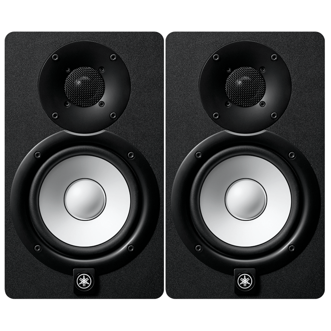 Yamaha HS5 (Par) - Monitores de Estudio | Monitor de estudio de 2 vías y campo cercano, bass-reflex biamplificado, con woofer de cono de 5 pulgadas y tweeter de cúpula de 1 pulgada. Monitor de estudio de 2 vías y campo cercano, con woofer de cono de 5 pul