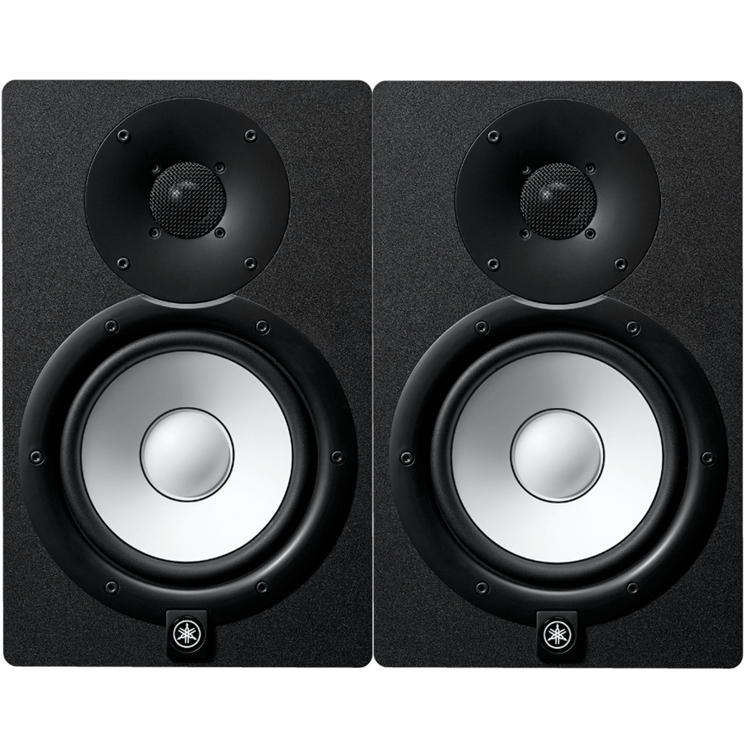 Yamaha HS7 (Par) - Monitores de Estudio | El monitor de estudio activo Yamaha HS7 te ayudará a realizar grabaciones con mejor sonido. Los monitores de campo cercano de Yamaha con esos icónicos woofers de conos blancos han sido omnipresentes en los mejores
