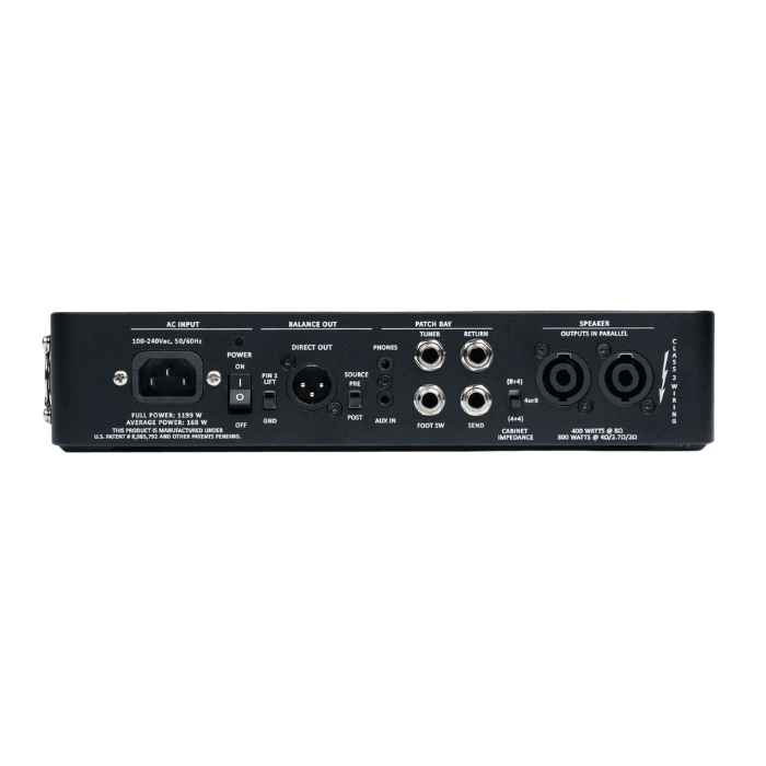 アンプ GK Fusion 800S Tube Preamp Gallien-Krueger Fusion 800s - Amplificador de Bajo | Gearhub 🌶️