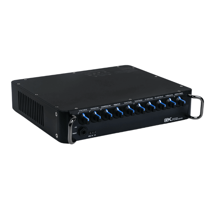 Gallien-Krueger Fusion 800s - Amplificador de Bajo | The Fusion S Series Heads are GK’s brand new Class D Model heads with a tube preamp. The rich warmth of tubes combined with the quick, punchy power section that GK bass amps are known for is an experien