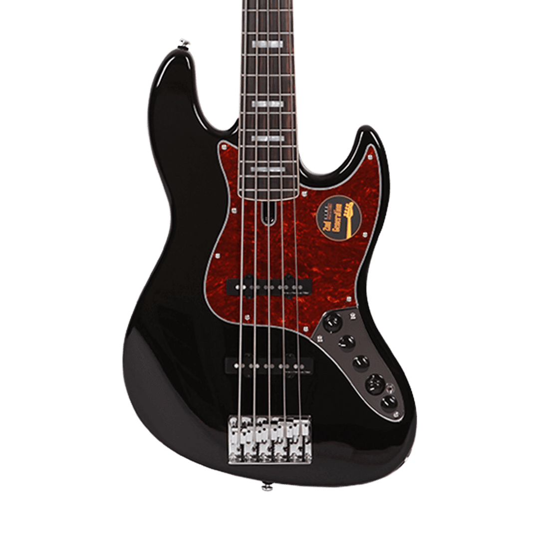 Sire V7 Alder-5 Black (2nd Gen) - Bajo Eléctrico | Si me hubiesen mostrado los bajos Sire guiándonos solamente por el precio, habría tenido muchas dudas sobre qué tan buenos serían. Afortunadamente, tuve la oportunidad de ver uno y tocarlo sin saber cuánt