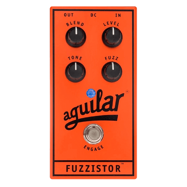 Aguilar Fuzzistor - Pedal de Bajo | Ofreciendo el tono profundo y texturizado por el que son famosos los pedales de bajo Aguilar, el Fuzzistor® proporciona una distorsión clásica de transistor de silicio. El Fuzzistor® permite un control completo sobre la