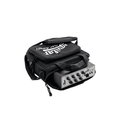 Fundas Aguilar Tone Hammer 350 - This padded carrying bag is the perfect fit for the Tone Hammer 350. The side pocket is big enough to fit cables, tuner, or other small accessory items. A detachable shoulder strap makes the bag even easier to carry when y
