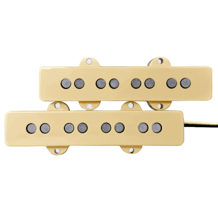 Lindy Fralin Split Jazz 4 Cream Cover - Cápsula de Bajo | DescriptionLindy Fralin Split Jazz Bass Pickups offer a loud, clear and even response to four string bass players with no hum. This bass pickup allows you to get all of the Jazz-Bass vibe that you