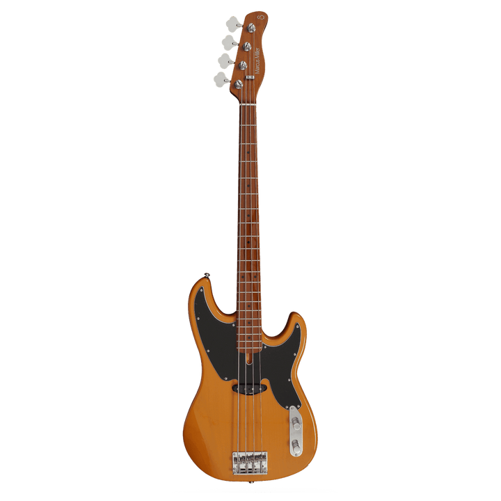 Sire D5 Butterscotch Blonde - Bajo Eléctrico | Cuerpo • Modelo: D5• Madera: Alder• Terminación: Polyurethane Brazo • Madera: Roasted Hard Maple / Arce• Perfil: “C”• Terminación: Satin • Espaciado: 20mm• Escala: 34” • Nuez: Hueso Diapasón • Madera: Roasted