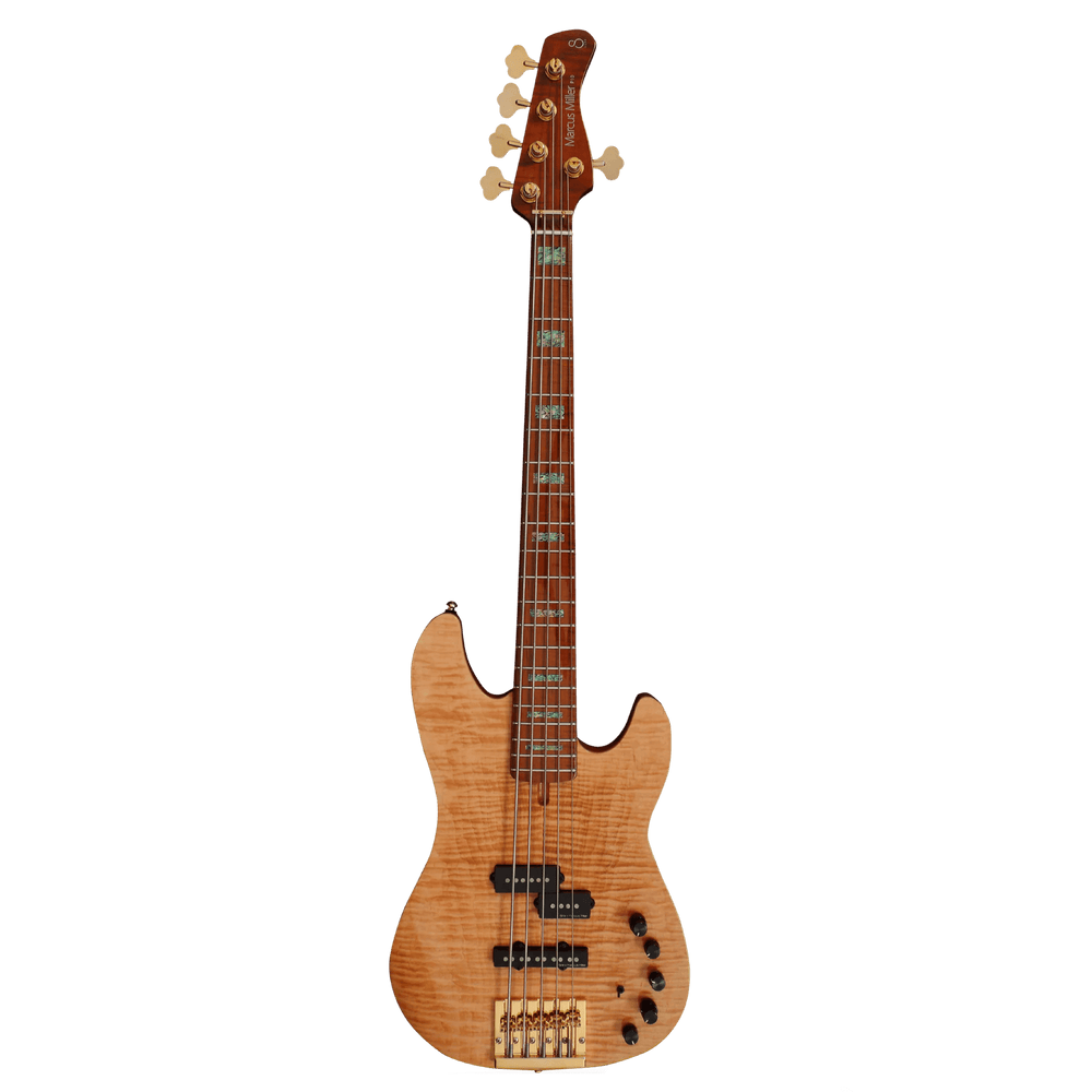 Sire P10 DX-5 Natural - Bajo Eléctrico | Cuerpo • Modelo: P10dx• Madera: Swamp Ash + Solid Flame Maple Top• Terminación: Polyurethane Brazo • Madera: Roasted Flame Hard Maple (Satin Finish)• Perfil: “C”• Terminación: Satin • Espaciado: 18 mm• Escala: 34”