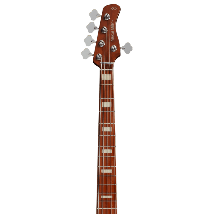Sire V8-5 Natural - Bajo Eléctrico | El bajo insignia versátil de Sire, fabricado con cuerpo de swamp-ash, ahora se llama Sire V8. Ha sido mejorado con el mástil Sire Champ, favorito de Marcus Miller, que incorpora la característica EDGELESS™ y utiliza ma