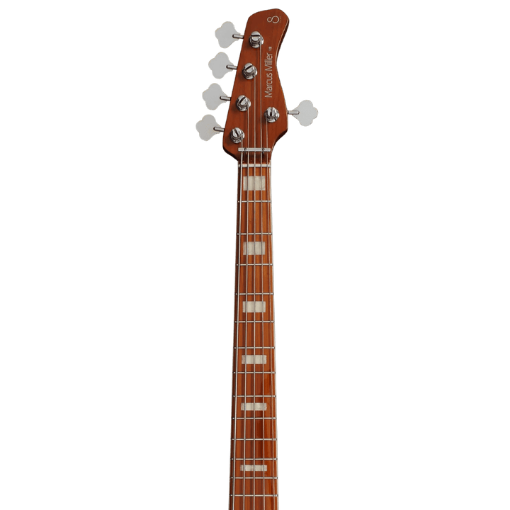 Sire V8-5 White Blonde - Bajo Eléctrico | El bajo insignia versátil de Sire, fabricado con cuerpo de swamp-ash, ahora se llama Sire V8. Ha sido mejorado con el mástil Sire Champ, favorito de Marcus Miller, que incorpora la característica EDGELESS™ y utili