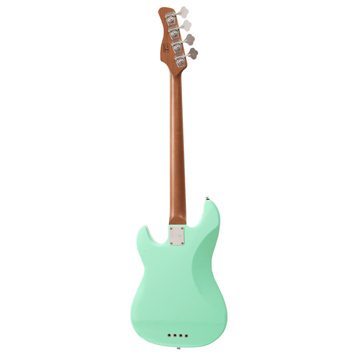 Sire P5 Mild Green - Bajo Eléctrico | Cuerpo • Modelo: P5• Madera: Alder• Terminación: Polyurethane Brazo • Madera: Roasted Hard Maple• Perfil: “C”• Terminación: Satin • Espaciado: 20mm• Escala: 34” • Nuez: Hueso Diapasón • Madera: Roasted Hard Maple / Ar