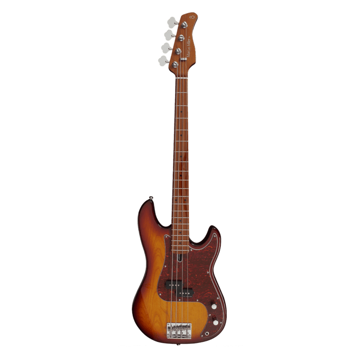 Sire P5 Tobacco Sunburst - Bajo Eléctrico | Cuerpo • Modelo: P5• Madera: Alder• Terminación: Polyurethane Brazo • Madera: Roasted Hard Maple• Perfil: “C”• Terminación: Satin • Espaciado: 18mm• Escala: 34” • Nuez: Hueso Diapasón • Madera: Roasted Hard Mapl