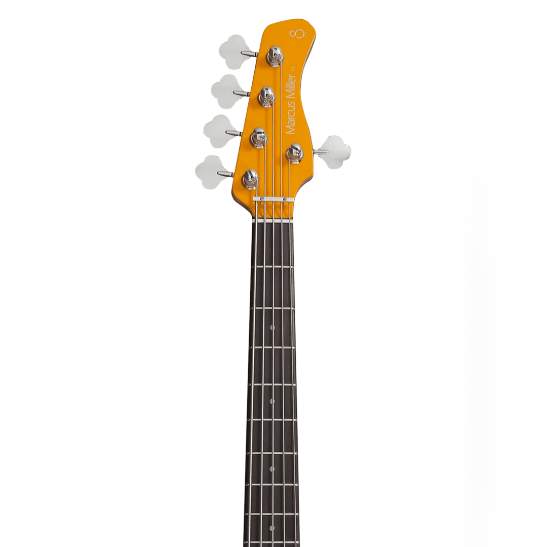 Sire V3-5 Orange (2nd Gen) - Bajo Eléctrico | Si me hubiesen mostrado los bajos Sire guiándonos solamente por el precio, habría tenido muchas dudas sobre qué tan buenos serían. Afortunadamente, tuve la oportunidad de ver uno y tocarlo sin saber cuánto cos