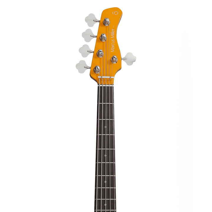 Sire V3-5 Orange (2nd Gen) - Bajo Eléctrico | Si me hubiesen mostrado los bajos Sire guiándonos solamente por el precio, habría tenido muchas dudas sobre qué tan buenos serían. Afortunadamente, tuve la oportunidad de ver uno y tocarlo sin saber cuánto cos