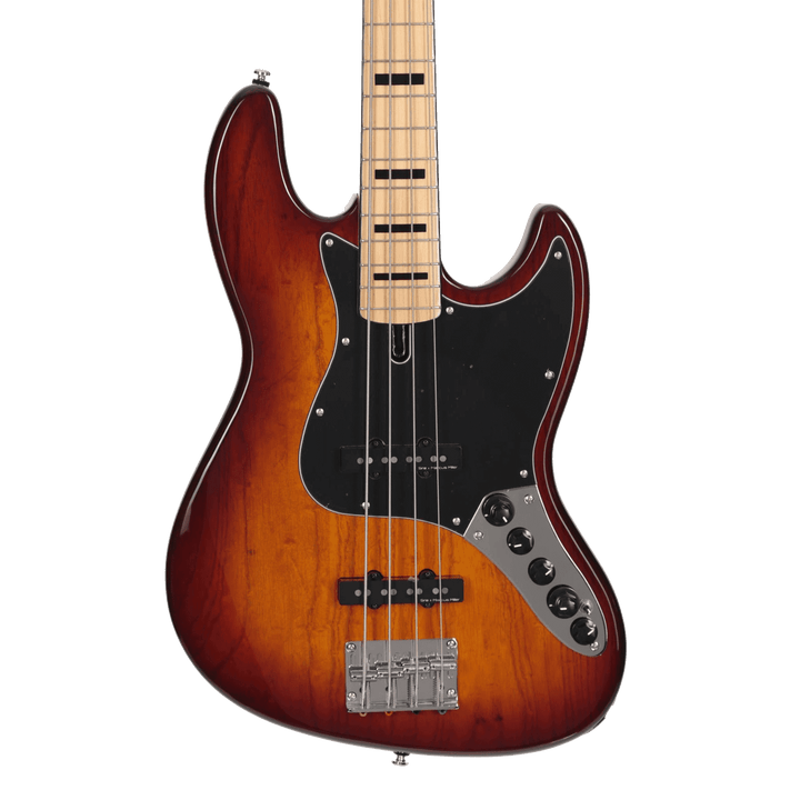 Sire V7 Vintage Ash Tobacco Sunburst (2nd Gen) - Bajo Eléctrico | Si me hubiesen mostrado los bajos Sire guiándonos solamente por el precio, habría tenido muchas dudas sobre qué tan buenos serían. Afortunadamente, tuve la oportunidad de ver uno y tocarlo