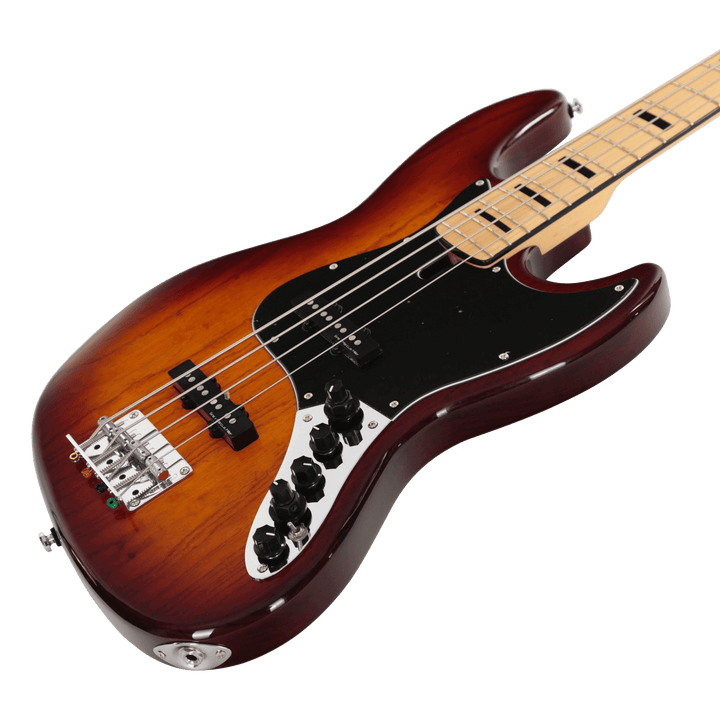 Sire V7 Vintage Ash Tobacco Sunburst (2nd Gen) - Bajo Eléctrico | Si me hubiesen mostrado los bajos Sire guiándonos solamente por el precio, habría tenido muchas dudas sobre qué tan buenos serían. Afortunadamente, tuve la oportunidad de ver uno y tocarlo
